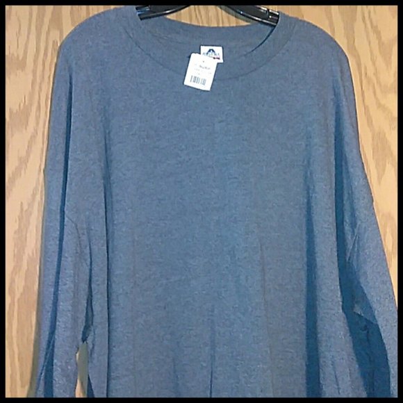 AlStyle Apparel AAA Long Sleeve T-Shirt Gray 3 XL - Picture 5 of 5
